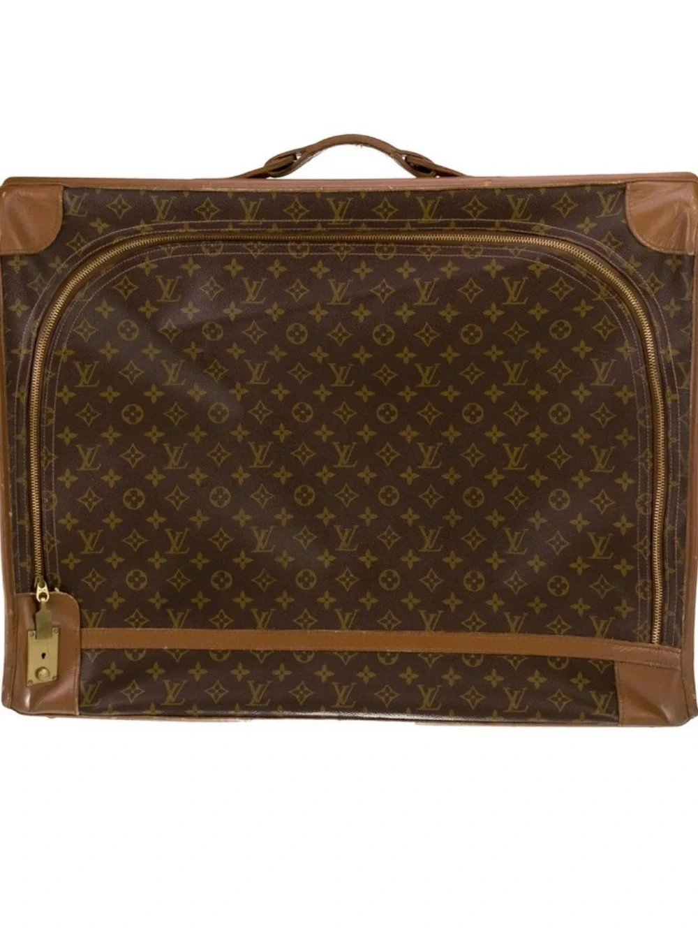 Louis Vuitton Dark Brown Travel Duffel with Adjustable Straps